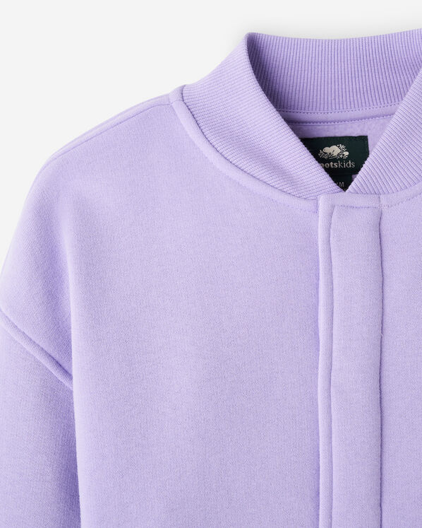 Blouson &agrave; boutons-pression en molleton Nuage pour filles