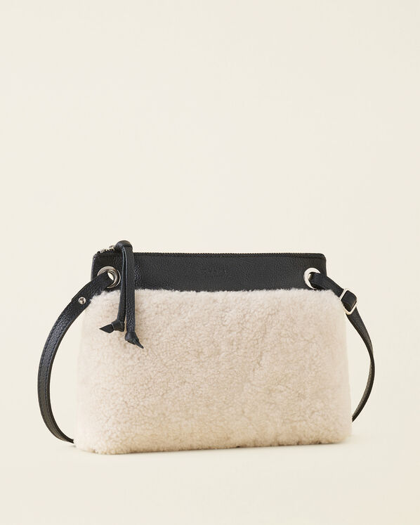 Shearling Edie Bag