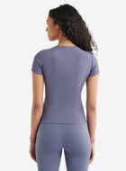 Roam Rib Fitted Short Sleeve Top