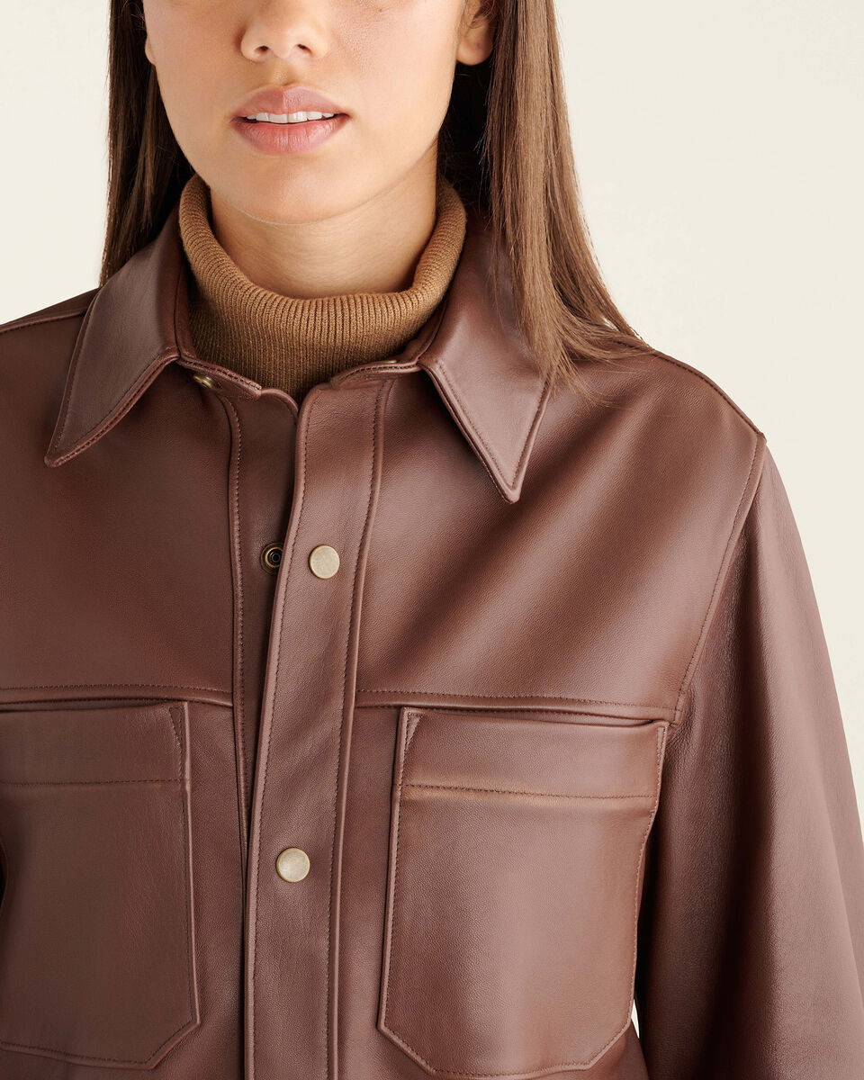 Encore Leather Shirt 