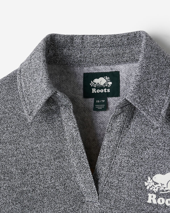 Organic Cooper Long Sleeve Polo Dress Organic Cooper Long Sleeve Polo Dress