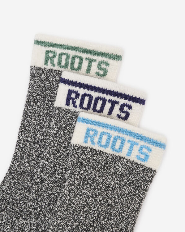 Baby & Toddler Cabin Ankle Sock 3 Pack