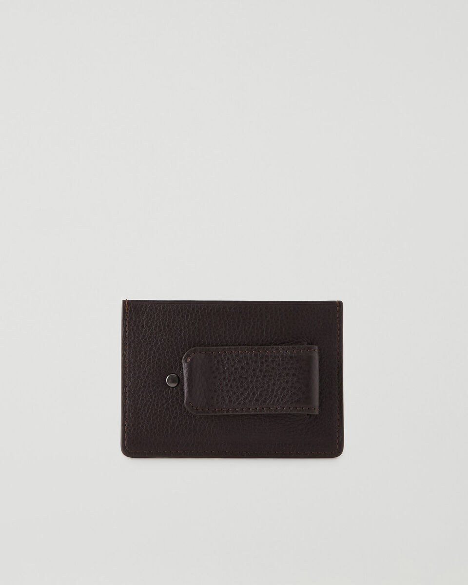 Pince à billets et porte-cartes en cuir Prince