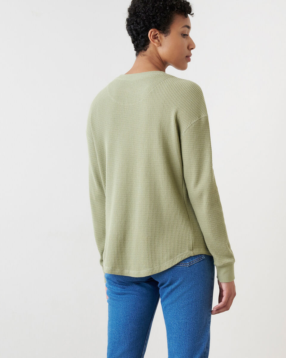 Waffle Longsleeve Top