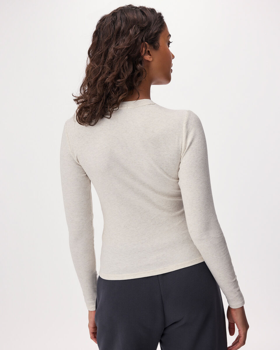 Roam Rib Fitted Long Sleeve Top