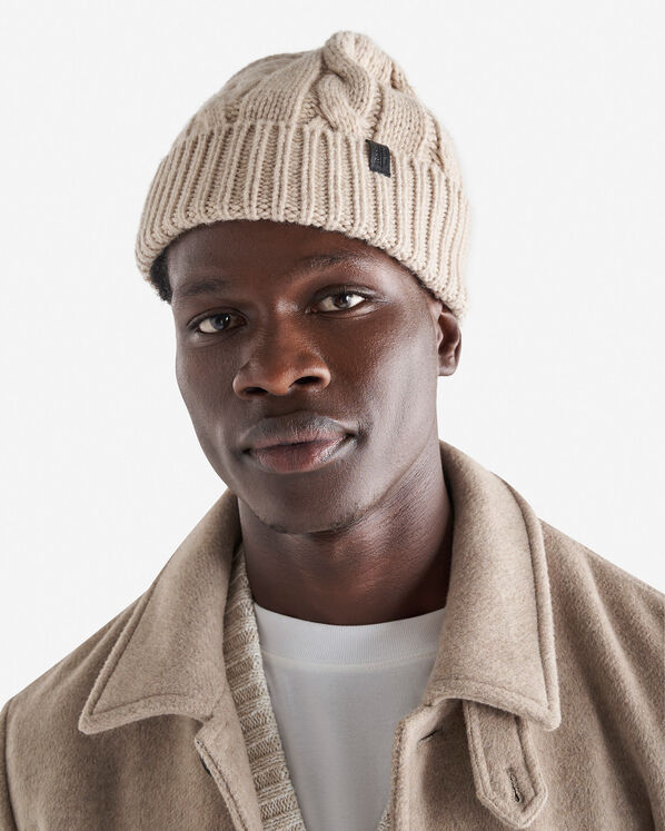 Larkin Cable Wool Toque