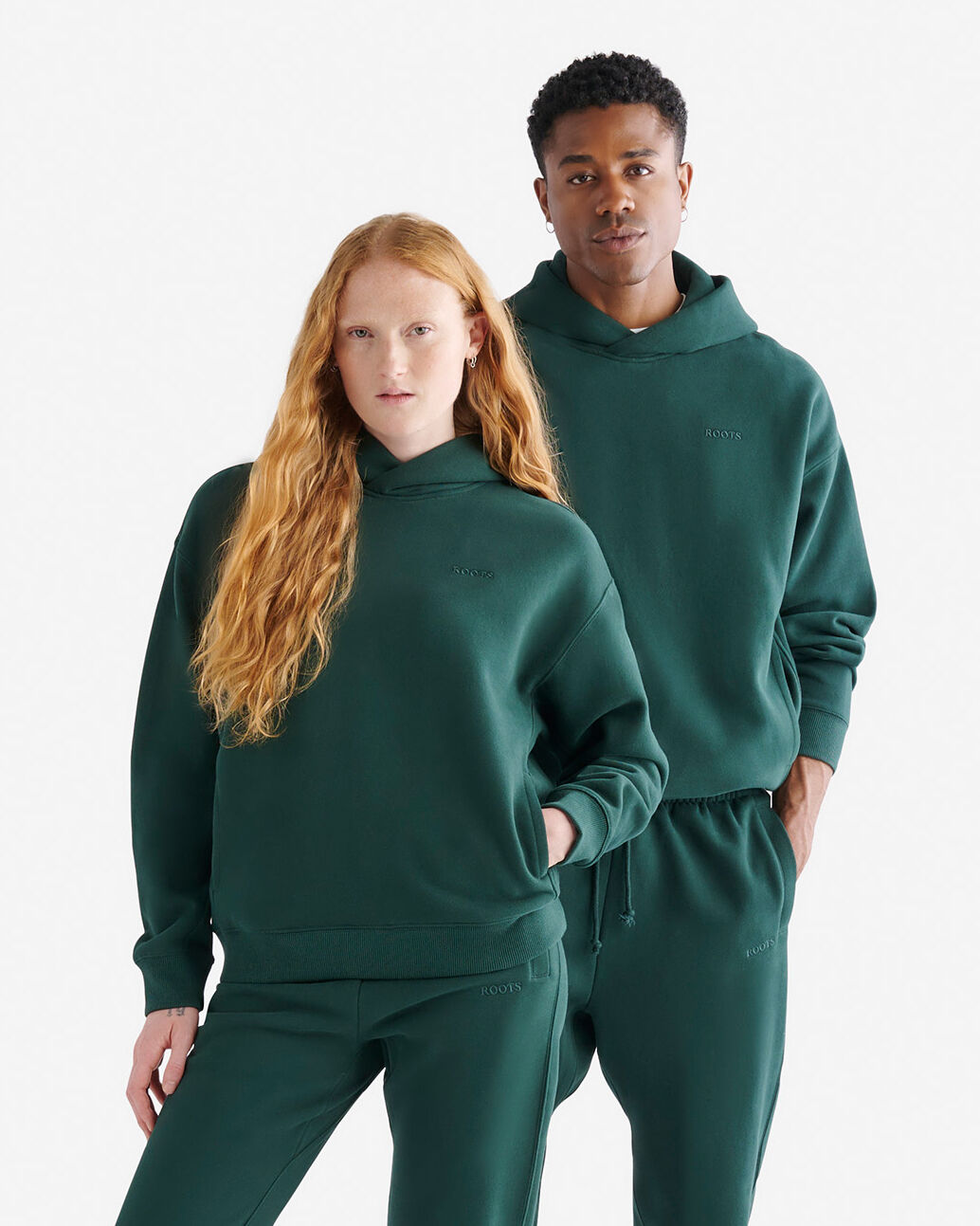 Green roots tracksuit store
