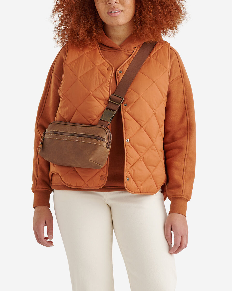 Sac-ceinture Parkside en cuir Tribe