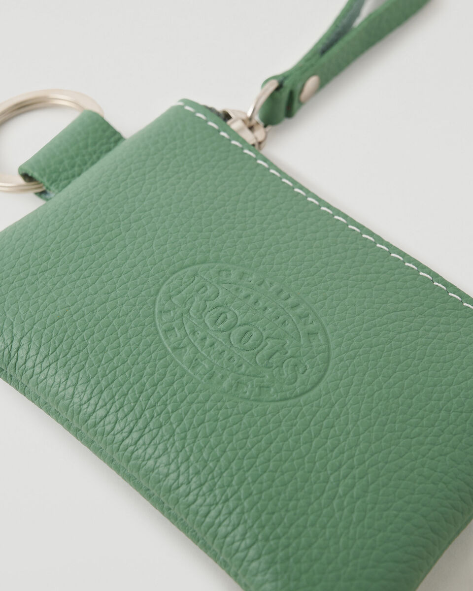 Pochette à glissière en cuir Cervino
