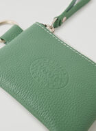 Pochette à glissière en cuir Cervino