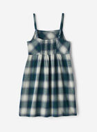 Girls Plaid Slip Dress