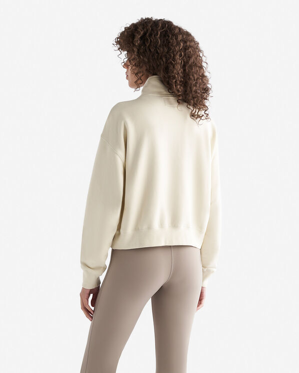 Blouson d’athlétisme à glissière en coton bio Cooper  Blouson d’athlétisme à glissière en coton bio Cooper