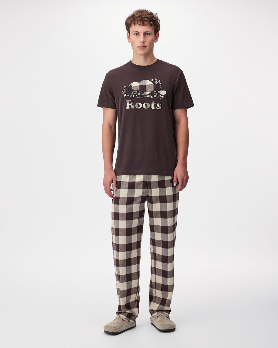 Mens Cooper Plaid Fill T-Shirt