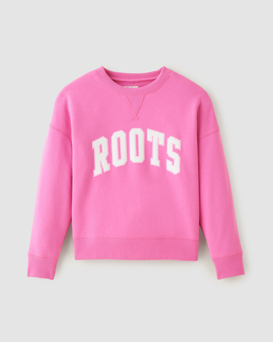 Kids Barbie™ X Roots Relaxed Crew Sweatshirt