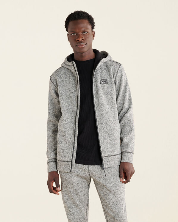 Sweater Fleece Zip Hoodie