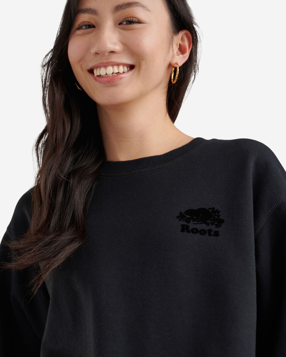 Roots Organic Cooper BF Crew Sweatshirt. 5