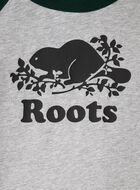 T-shirt style baseball Cooper en coton bio pour tout-petits