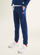 Pantalon ajusté en molleton douillet Amour pour fille 