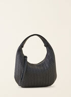 Mini sac Lola en cuir tressé