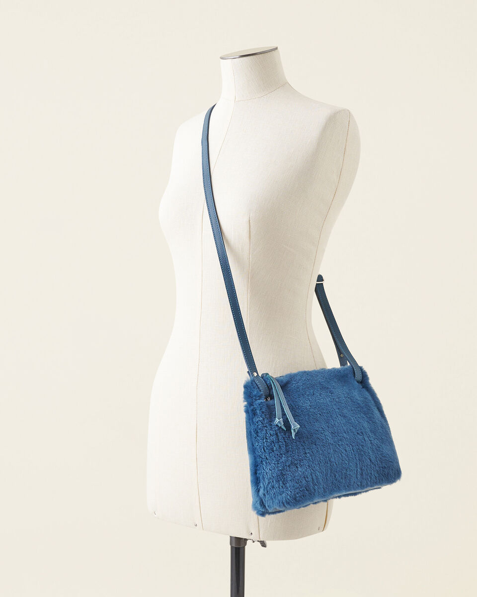 Shearling Edie Bag