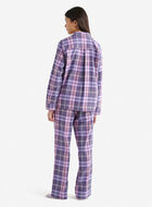 Womens Plaid Pajama Set