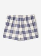 Womens Plaid Pajama Short