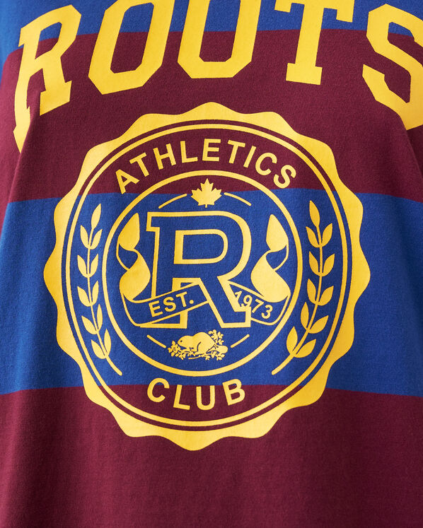 Womens Athletics Club Stripe T-shirt