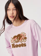 Womens Festive Cooper Long Sleeve T-Shirt