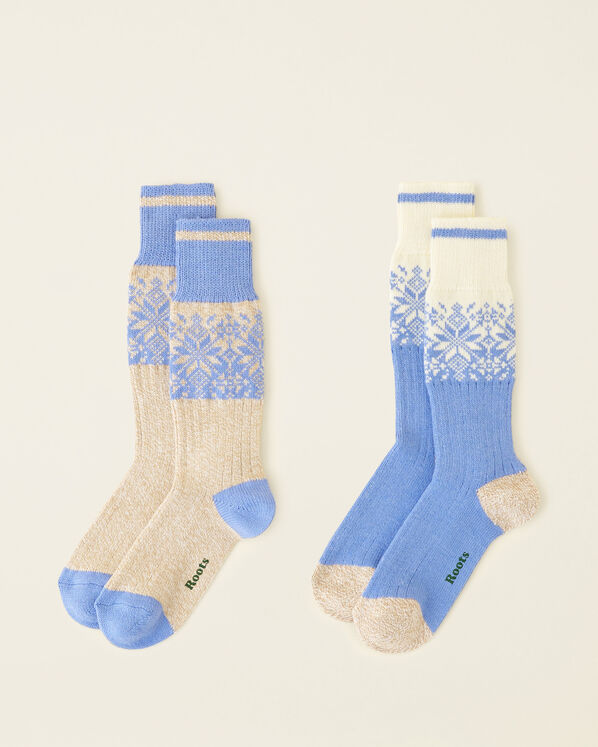 Adult Roots Elsa Sock 2 Pack