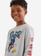 T-shirt à manches longues Hockey pour enfants