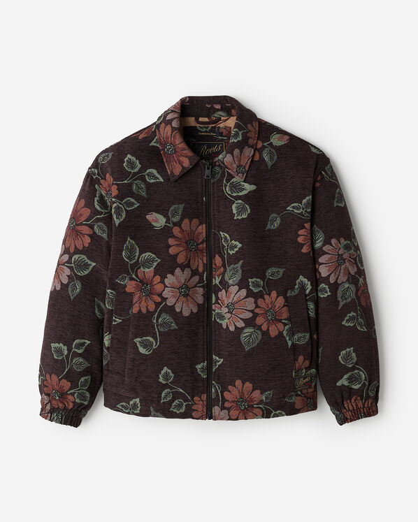 Floral Jacquard Jacket