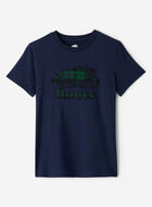 T-shirt à carreaux Inglenook pour femmes