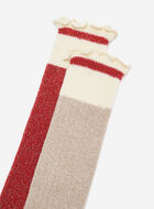 2 paires de chaussettes hautes scintillantes Cabane pour enfants