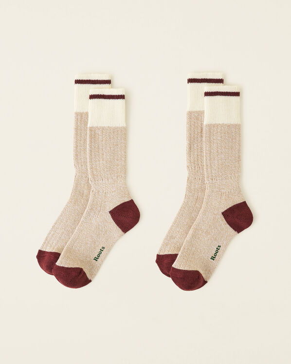 Adult Roots Warm Cabin Pop Sock 2 Pack