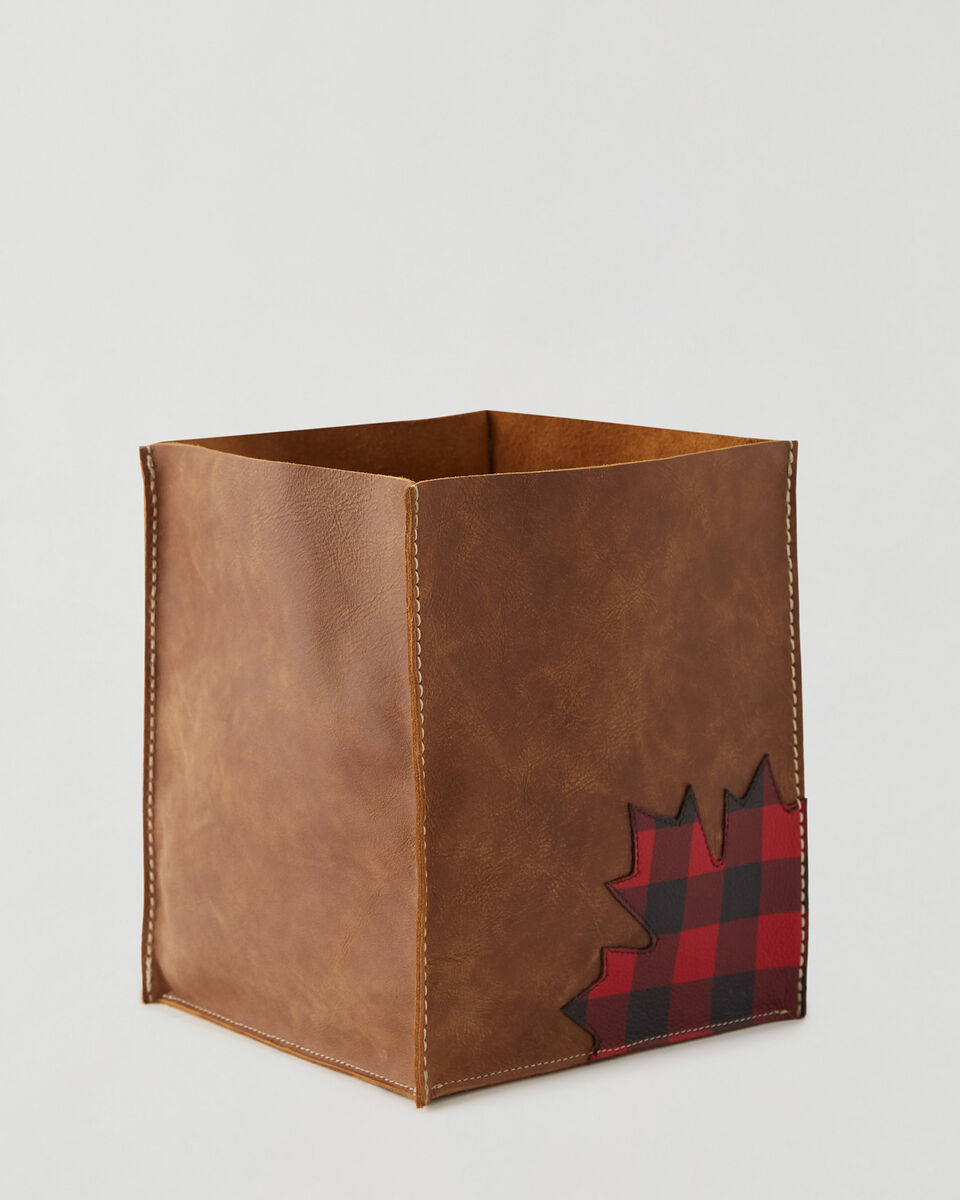 Park Plaid Canada Large Basket