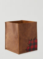 Park Plaid Canada Large Basket