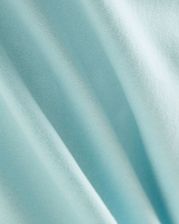 Chandail original décontracté à capuchon et glissière en coton bio