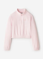 Girls Active Half Zip Top