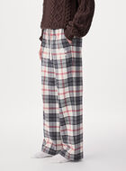 Pantalon de pyjama &agrave; carreaux pour femme