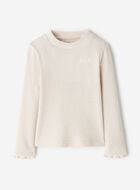 Toddler Girls Cooper Sparkle Rib T-Shirt