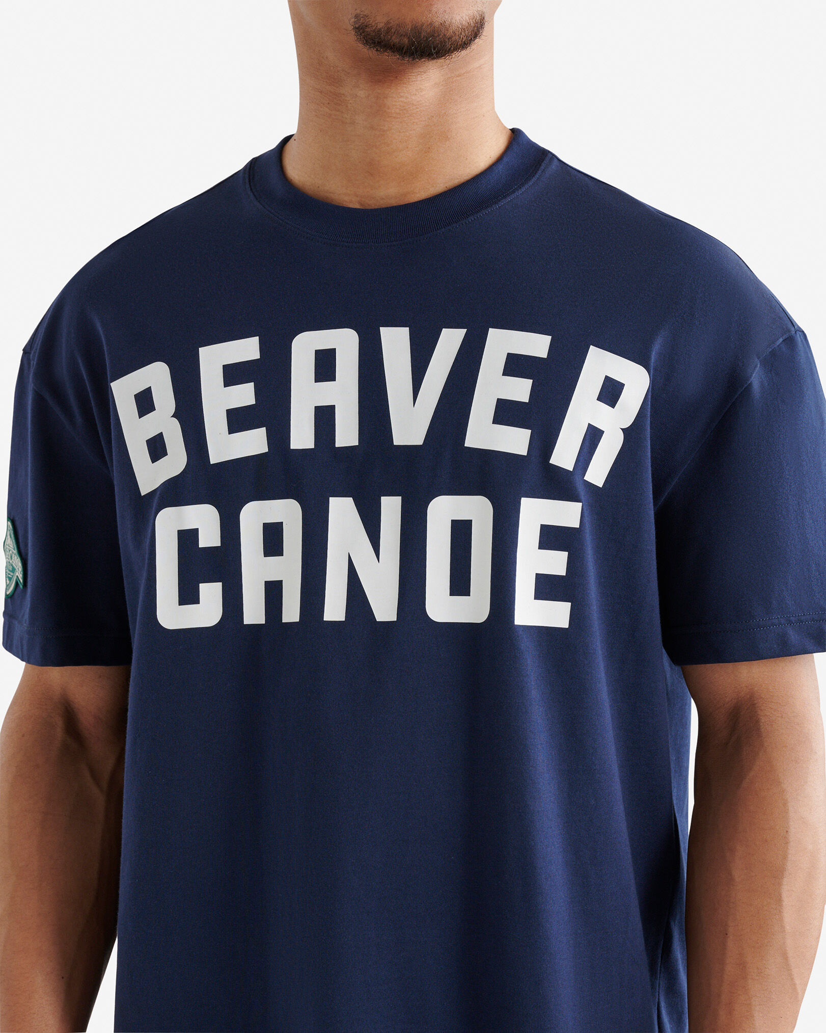 Mens Beaver Canoe Relaxed T-Shirt