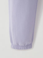 Pantalon en molleton de coton bio à taille haute Cooper