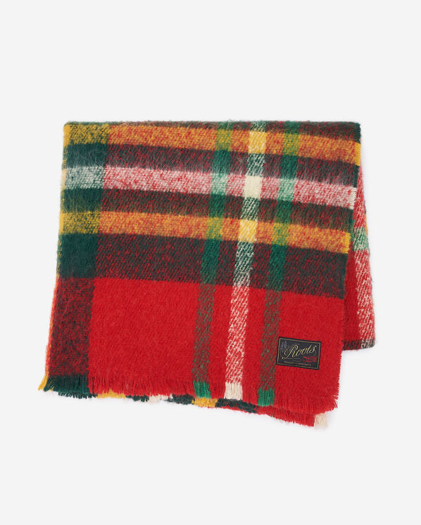 Plaid Throw