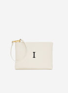 Monogram Wristlet Ivory