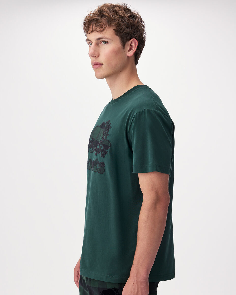 Mens Cooper Plaid Fill T-Shirt