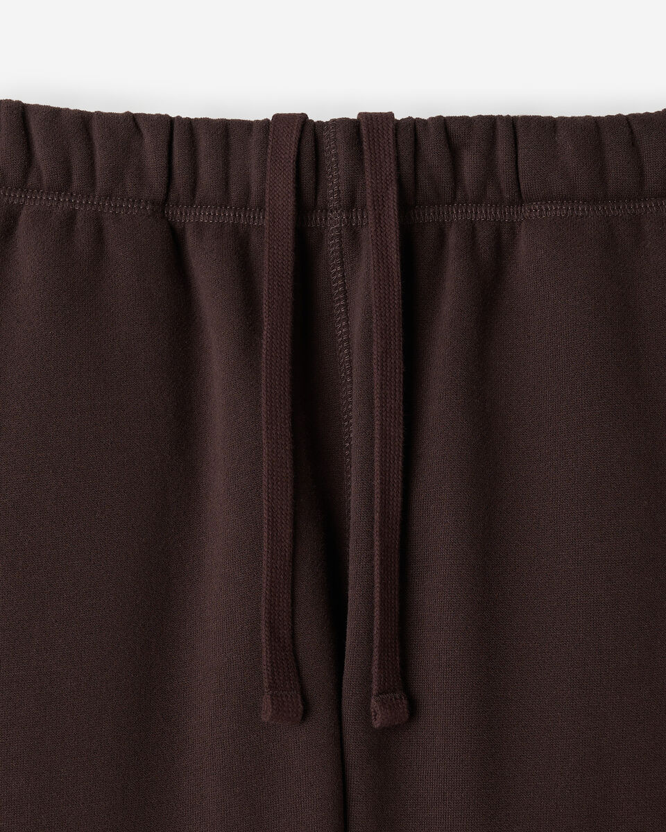 Pantalon molletonn&eacute; &agrave; appliqu&eacute; &agrave; carreaux