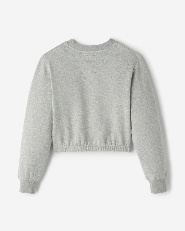 Girls Cozy Cinched Crew Sweatshirt