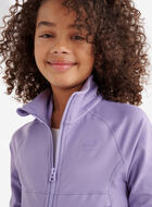 Girls Active Zip Track Jacket