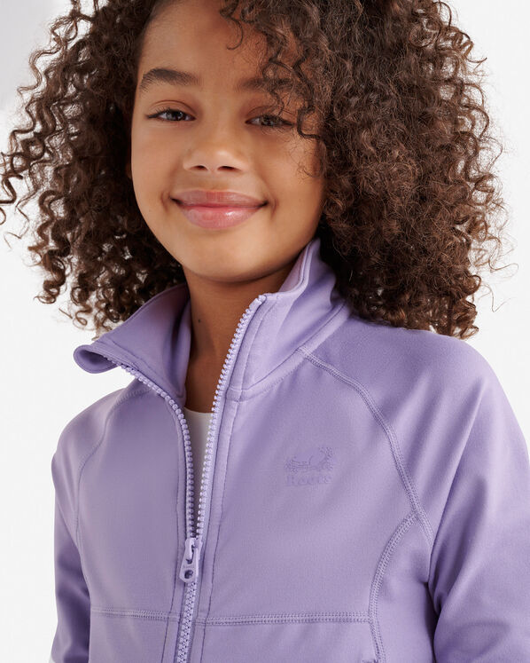 Girls Active Zip Track Jacket