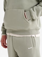 Chandail &agrave; capuchon en molleton nuage